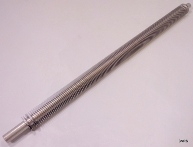 1/2" Aluminum Round Finned Tube